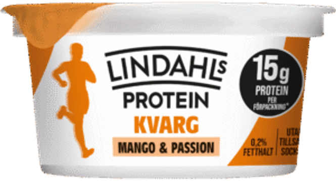 Huvudbild Lindahls Kvarg Mango Passion