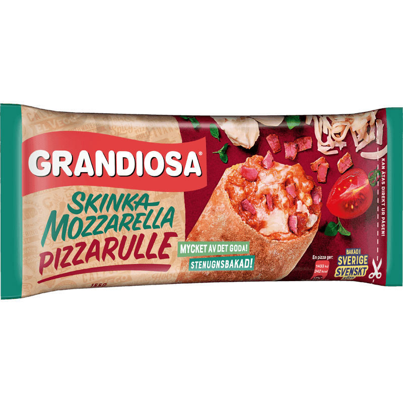 Grandiosa Pizzarulle Skinka Mozzarella