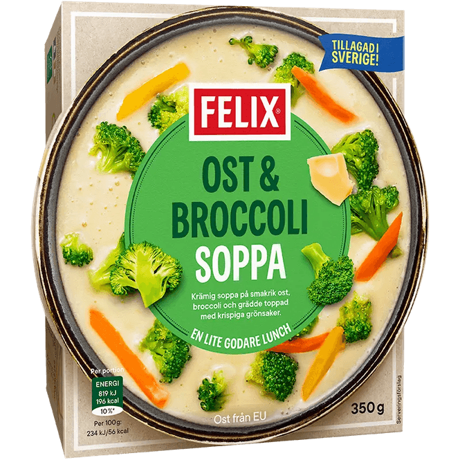 Huvudbild Felix Ost & Broccoli