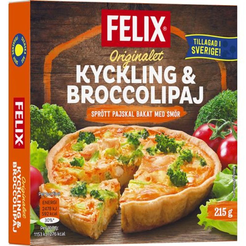 Felix Kyckling & Broccolipaj